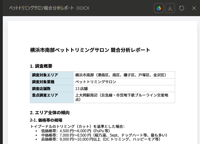 3つのAIで分担する競合調査